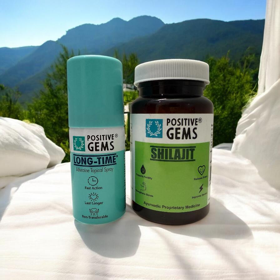Long-Time® & Shilajit Combo